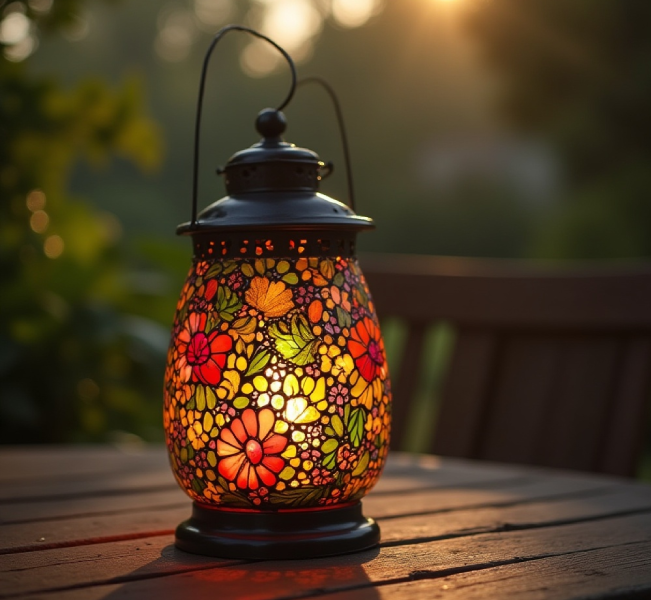 Solar Decorative Lighting for Sustainable Living, Elegant Design, and Energy Independence