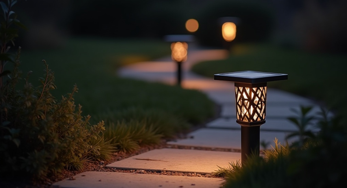 Solar Decorative Lighting for Sustainable Living, Elegant Design, and Energy Independence