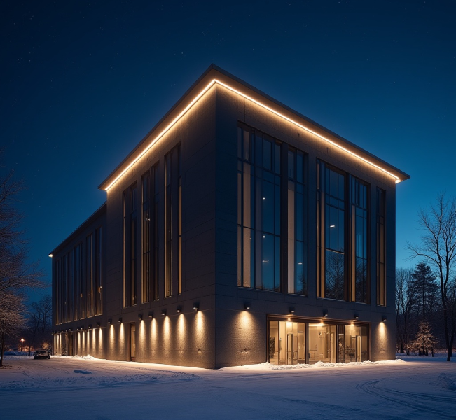 Choosing the Right Facade Lighting for Commercial Buildings to Enhance Visibility, Identity, and Architectural Impact